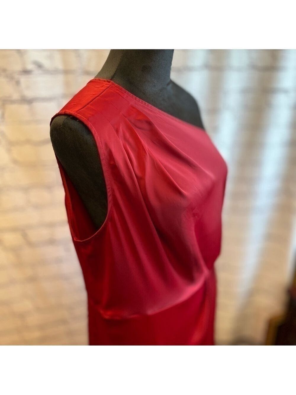 Pretty Garden Res One Shoulder Dress size M. NWT - Picture 5 of 16